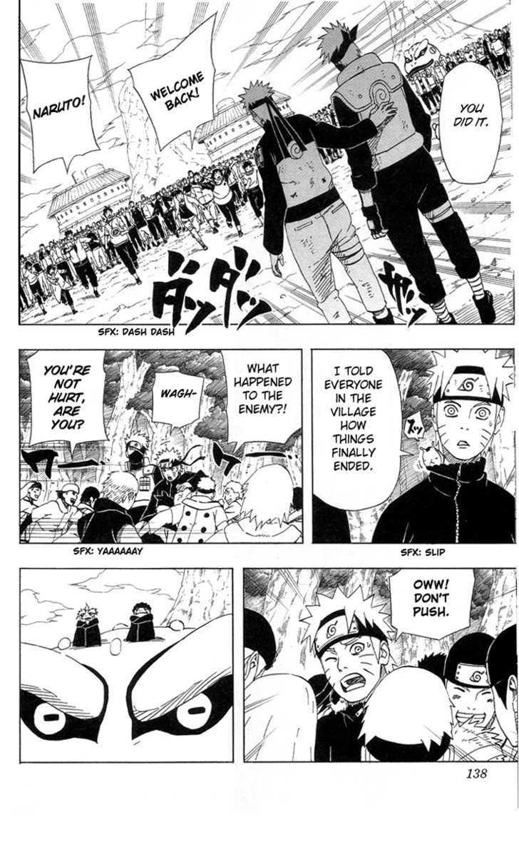 Naruto Vol.48 Chapter 450 : The Grateful Village  