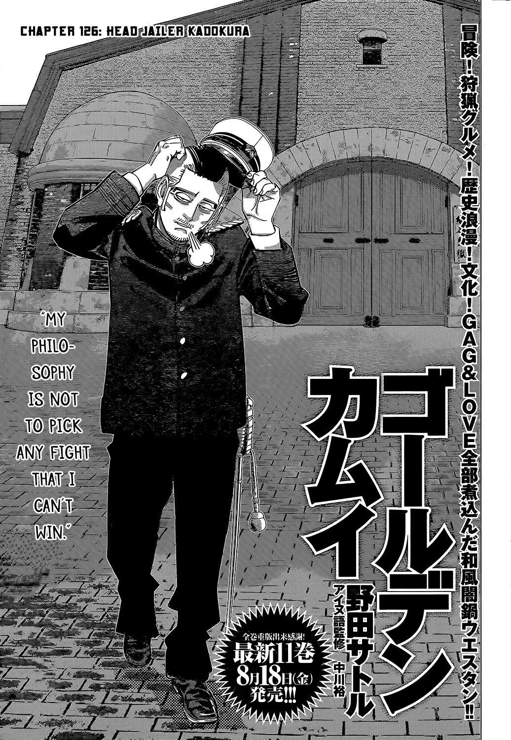 Read Golden Kamui Vol 10 Chapter 126 On Mangakakalot