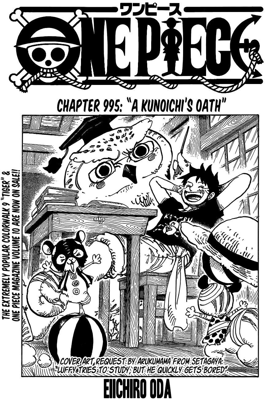 cont. One Piece 1065 manga chapter spoilers: Look at this