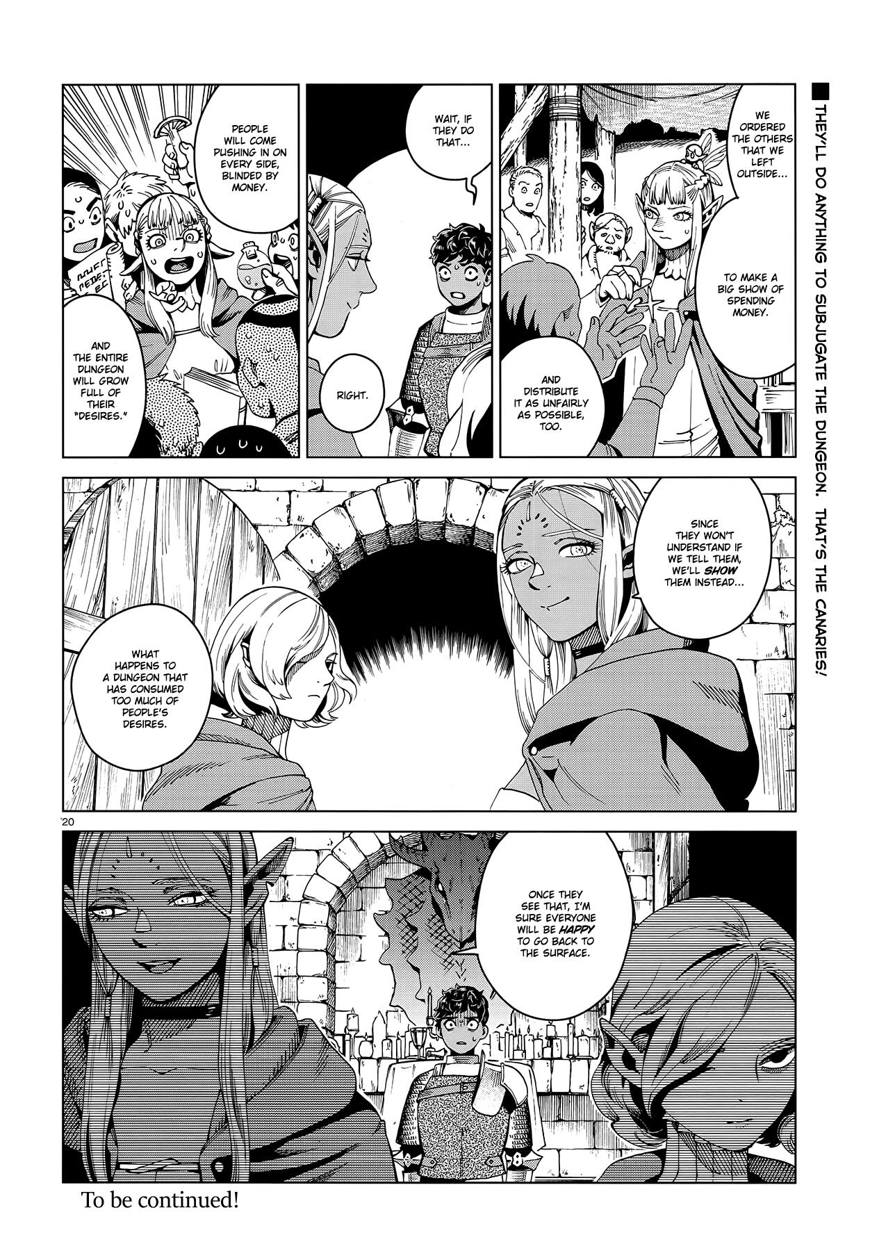 Dungeon Meshi Chapter 53: On The 1St Level page 20 - Mangakakalot