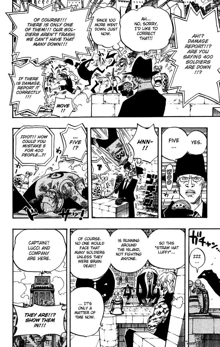 One Piece Chapter 378 : Damage Report page 20 - Mangakakalot