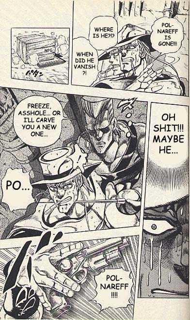 Jojo's Bizarre Adventure Vol.23 Chapter 218 : Hol Horse And Boingo Pt.2 page 12 - 