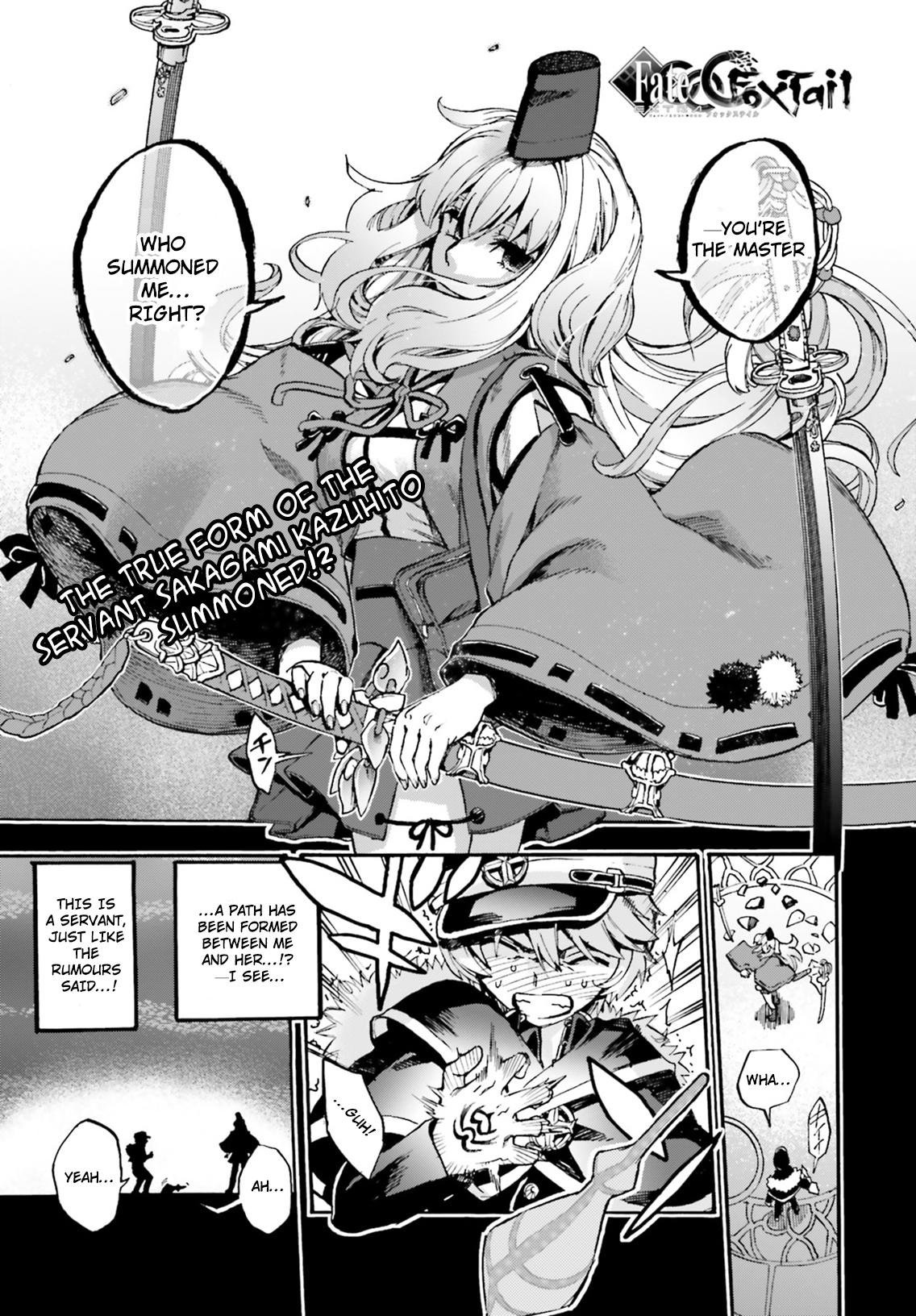 Read Fate Extra Ccc Foxtail Chapter 53 Sakagami Kazuhito 3 On Mangakakalot