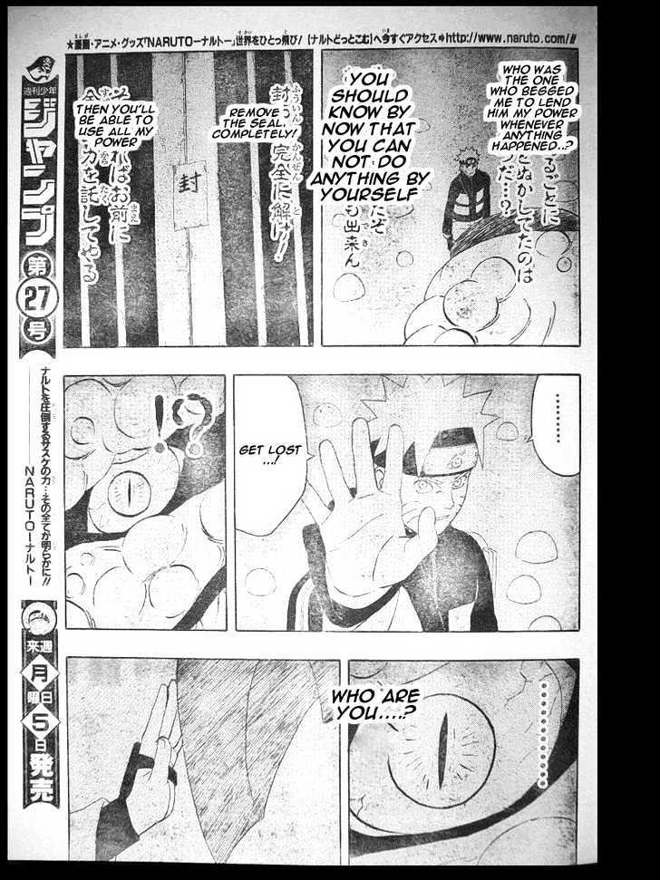 Naruto Vol.34 Chapter 308 : Sasuke's Strength  