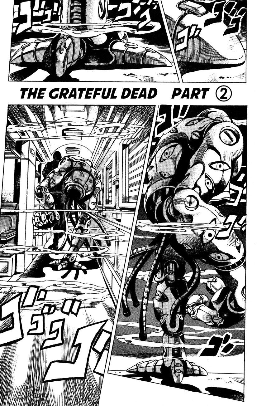 Jojo's Bizarre Adventure Vol.52 Chapter 489 : The Grateful Dead - Part 2 page 2 - 
