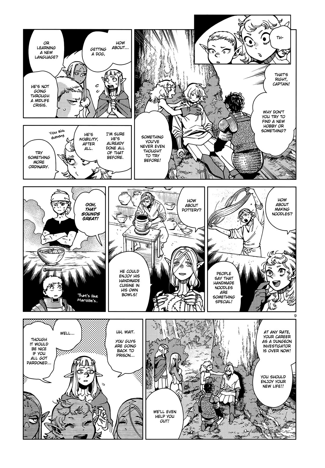 Dungeon Meshi Chapter 94: Falin Ii page 9 - Mangakakalot
