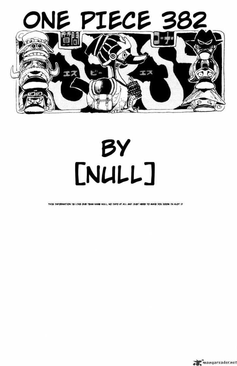 One Piece Chapter 382 : The Devil S Hideout page 19 - Mangakakalot