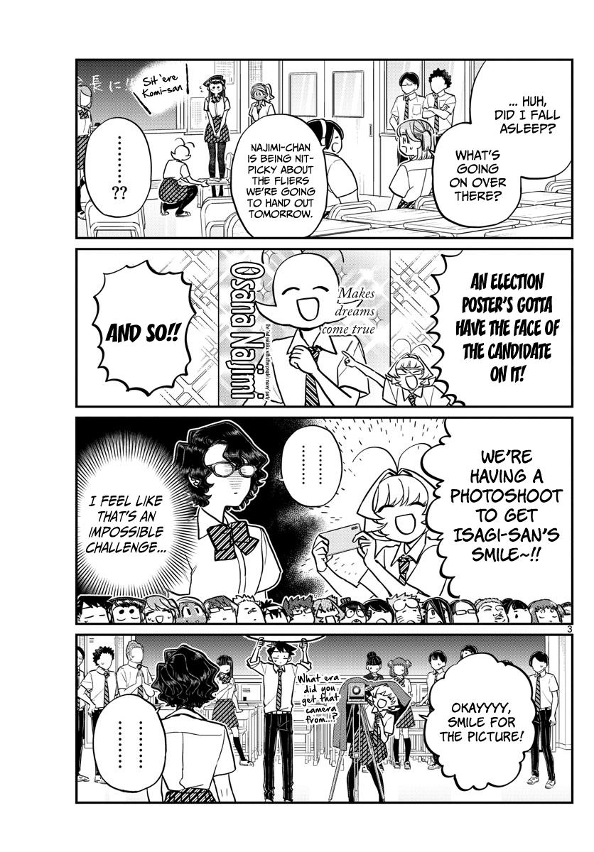 Komi-San Wa Komyushou Desu Chapter 201: Smile page 4 - Mangakakalot