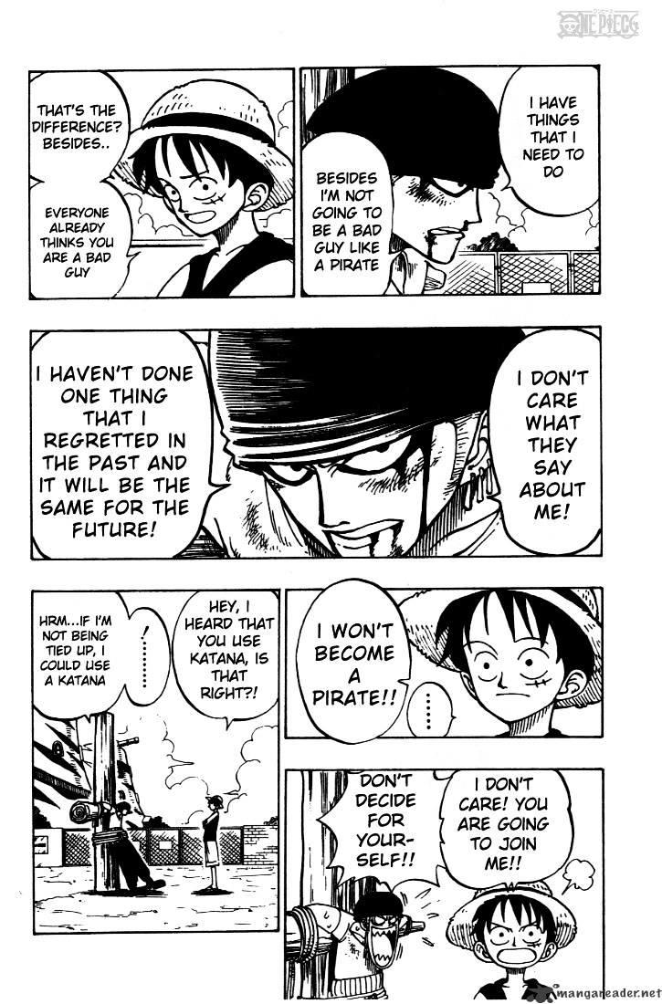 One Piece Chapter 4 : Marine Lieutenant Axe Hand Morgan page 6 - Mangakakalot