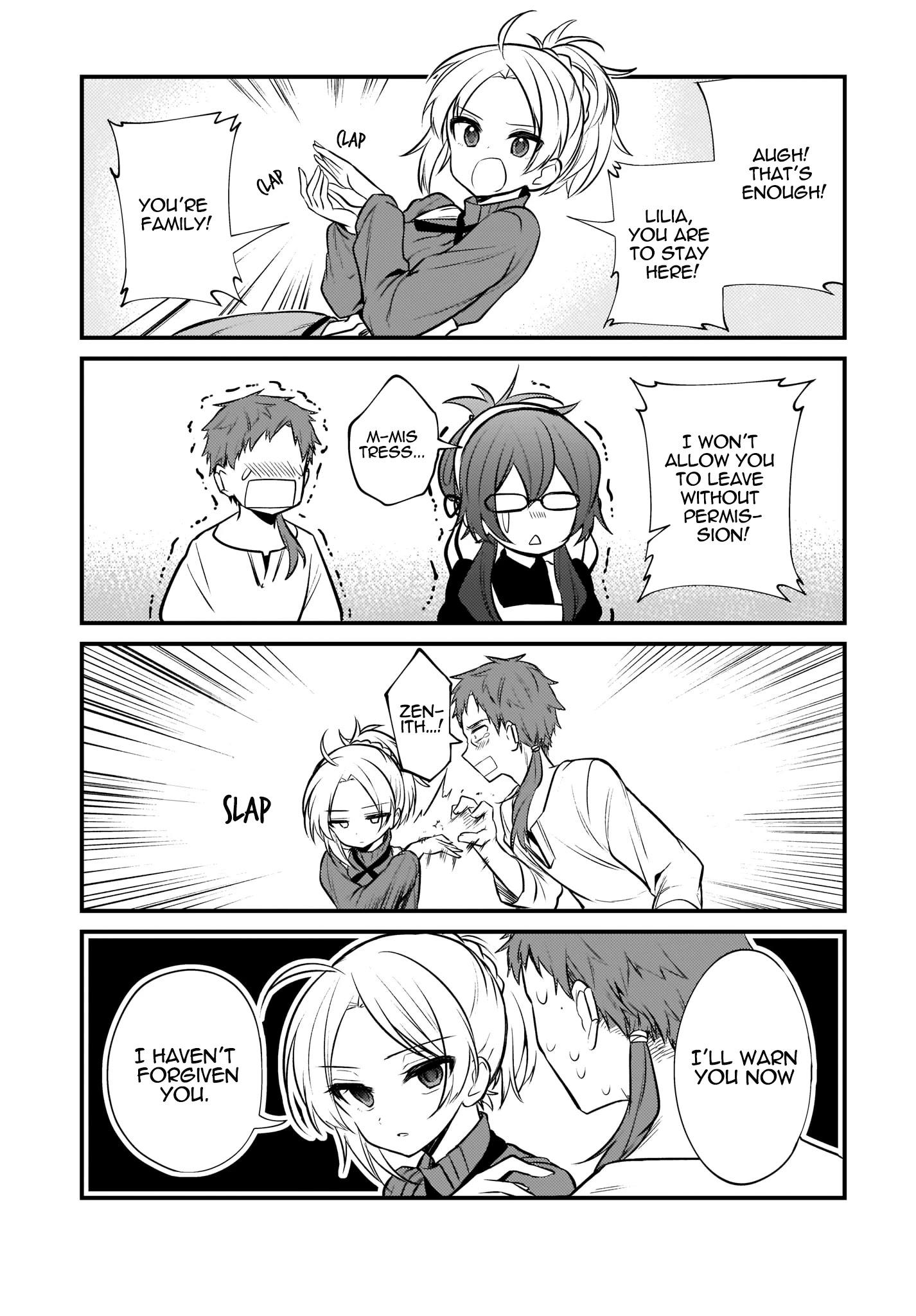 MUSHOKU TENSEI: EVEN IF IT'S A 4-KOMA, I'LL GET SERIOUS chapter-5 Page 8