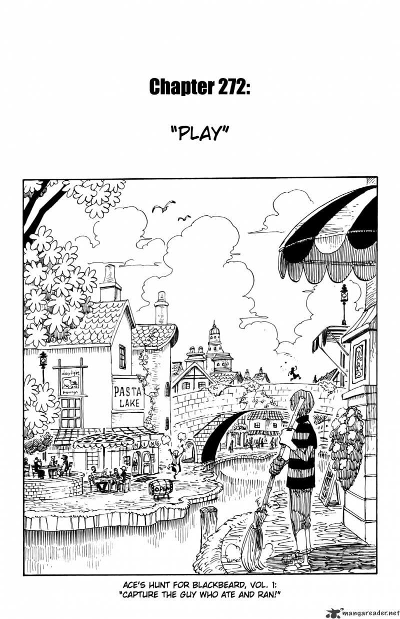 One Piece Chapter 272 : Play page 1 - Mangakakalot