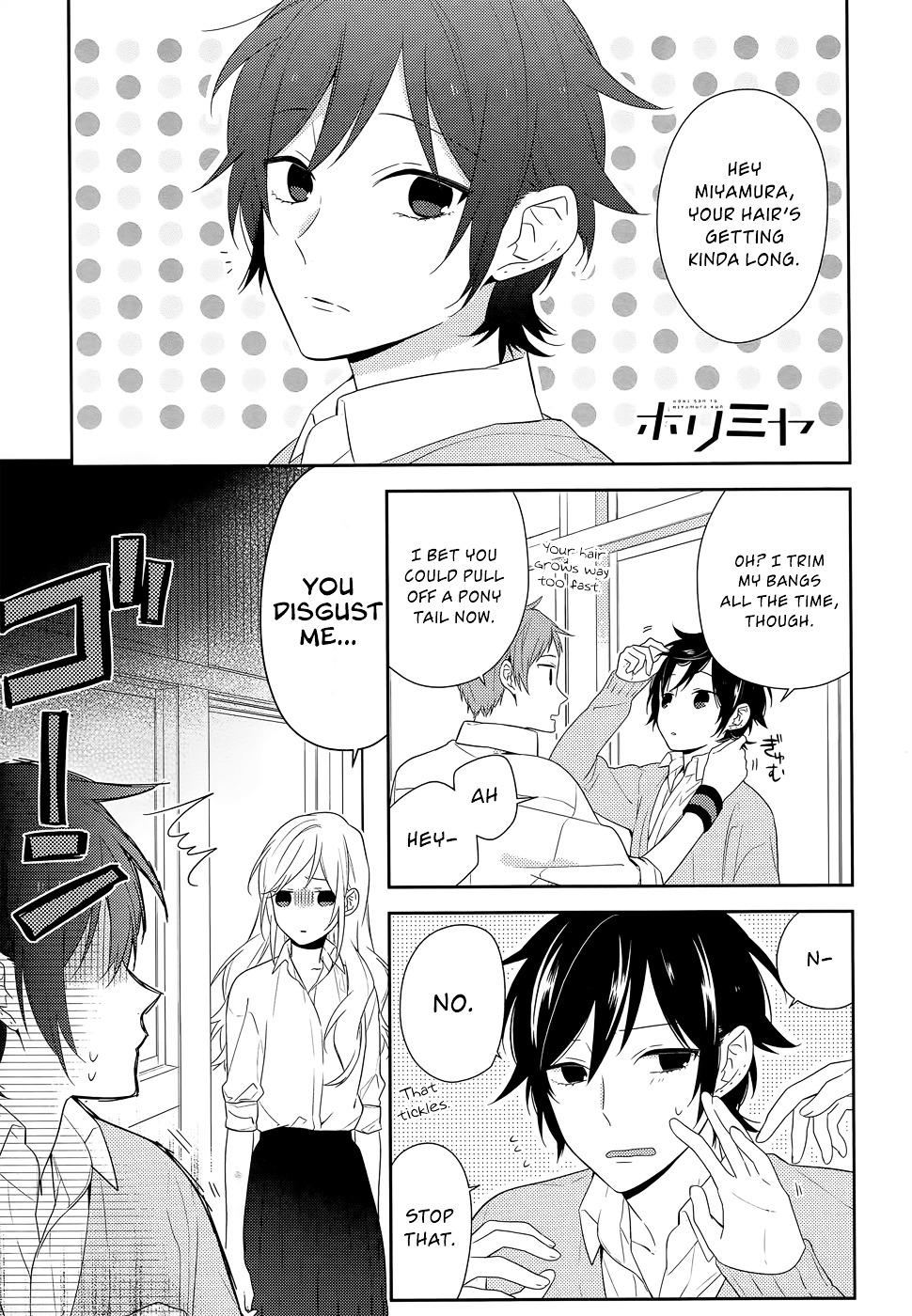 Horimiya Manga, Chapter 82 page 2