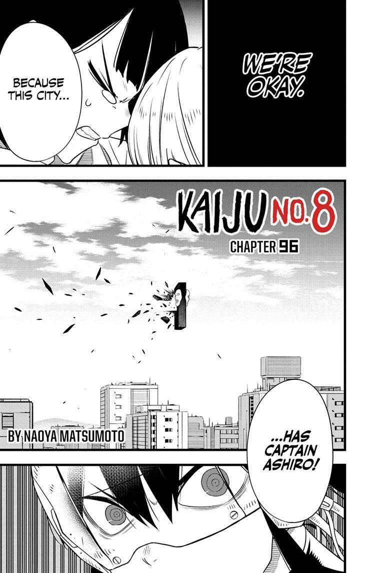 Kaiju No. 8 Chapter 96 page 1 - Mangakakalot