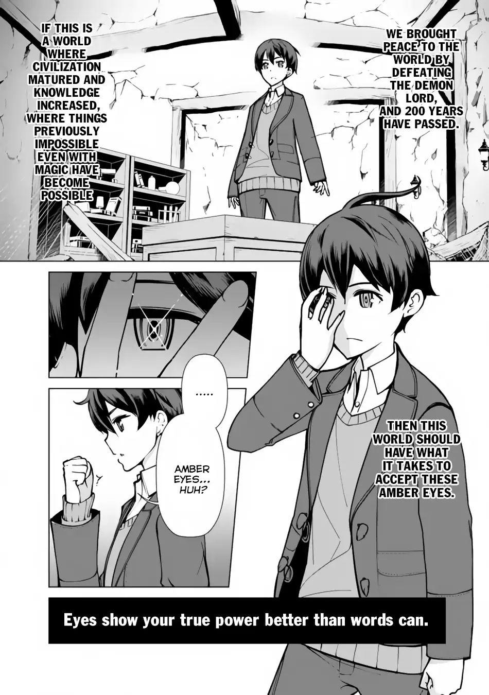 The Reincarnation Magician Of The Inferior Eyes Chapter 1 page 8 - Mangakakalot