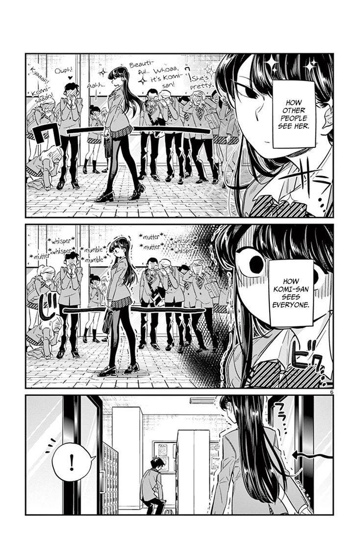 Komi-San Wa Komyushou Desu Vol.1 Chapter 15: Going To School page 8 - Mangakakalot