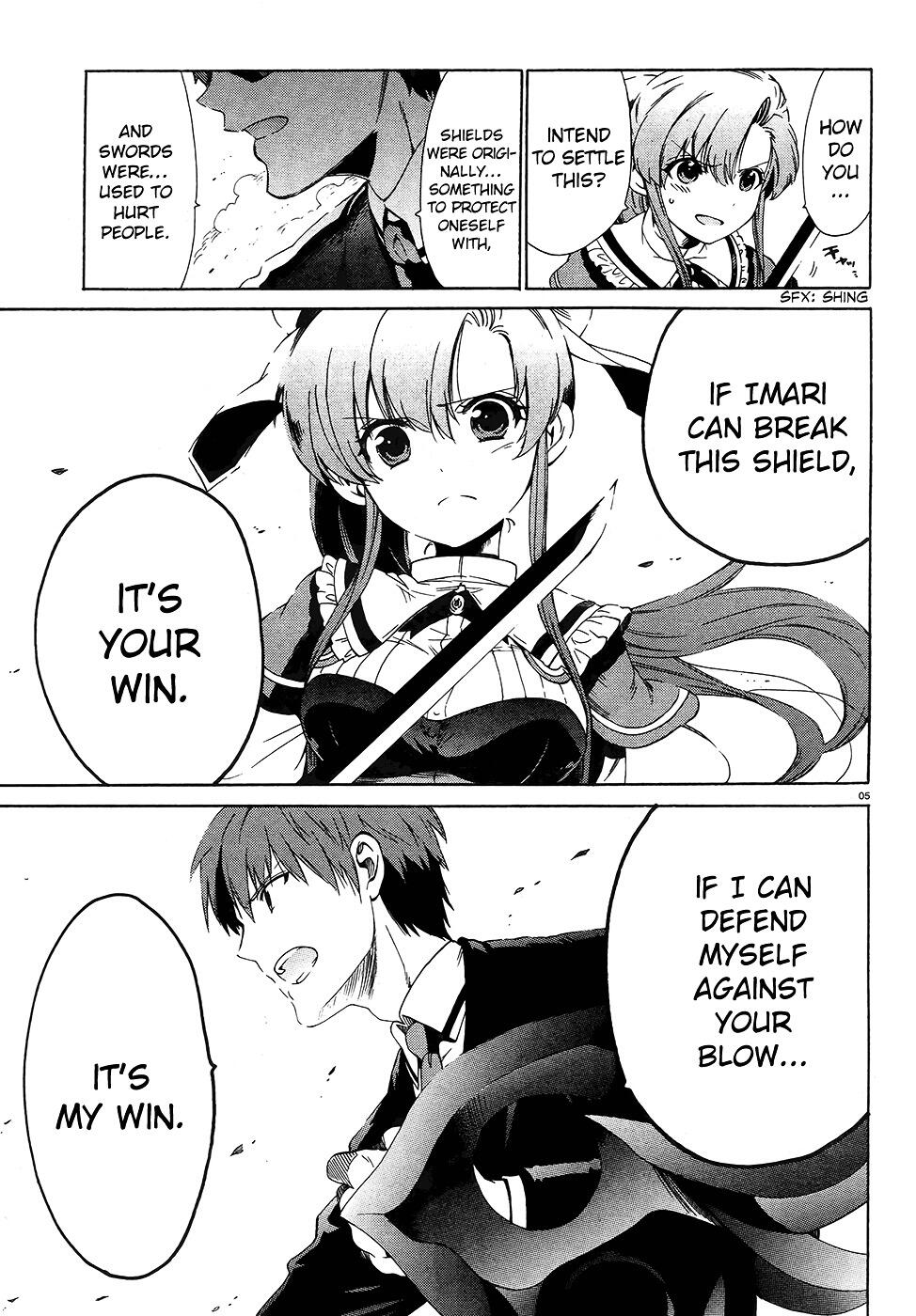 Read Absolute Duo Chapter 2 : To This shield Ii on Mangakakalot