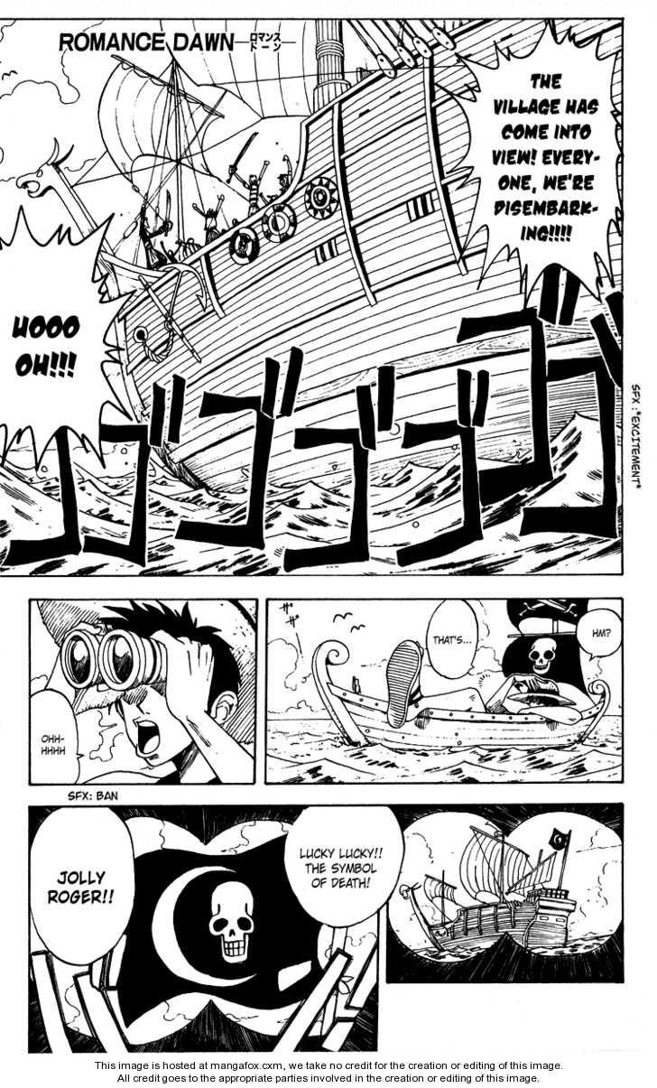 One Piece Chapter 1.1 : Romance Dawn [Version 1] page 3 - Mangakakalot