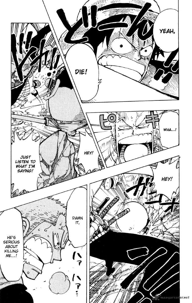 One Piece Chapter 112 : Luffy Vs Zoro page 5 - Mangakakalot