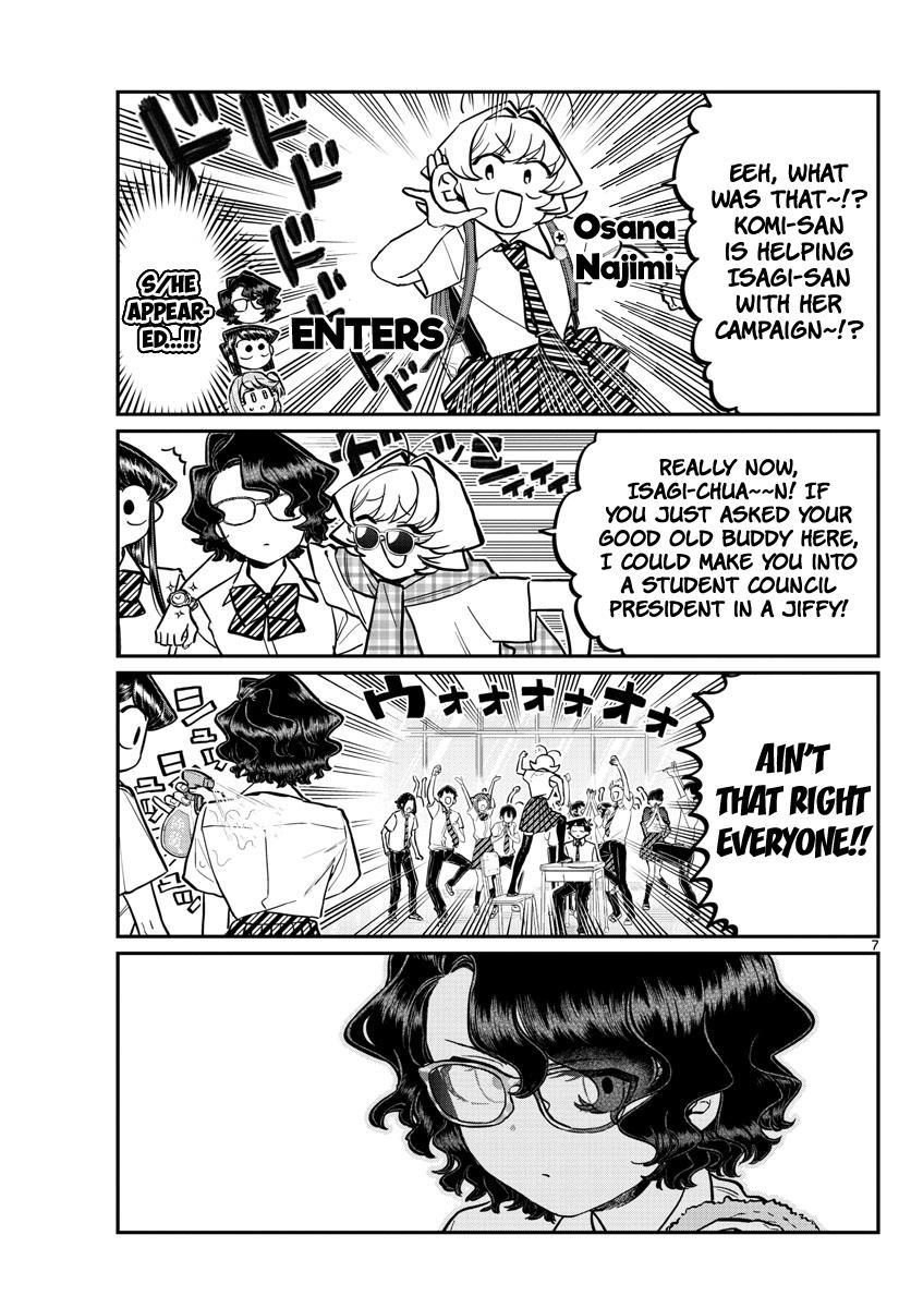 Komi-San Wa Komyushou Desu Chapter 199: Hit And Cover Rock Paper Scissors page 7 - Mangakakalot