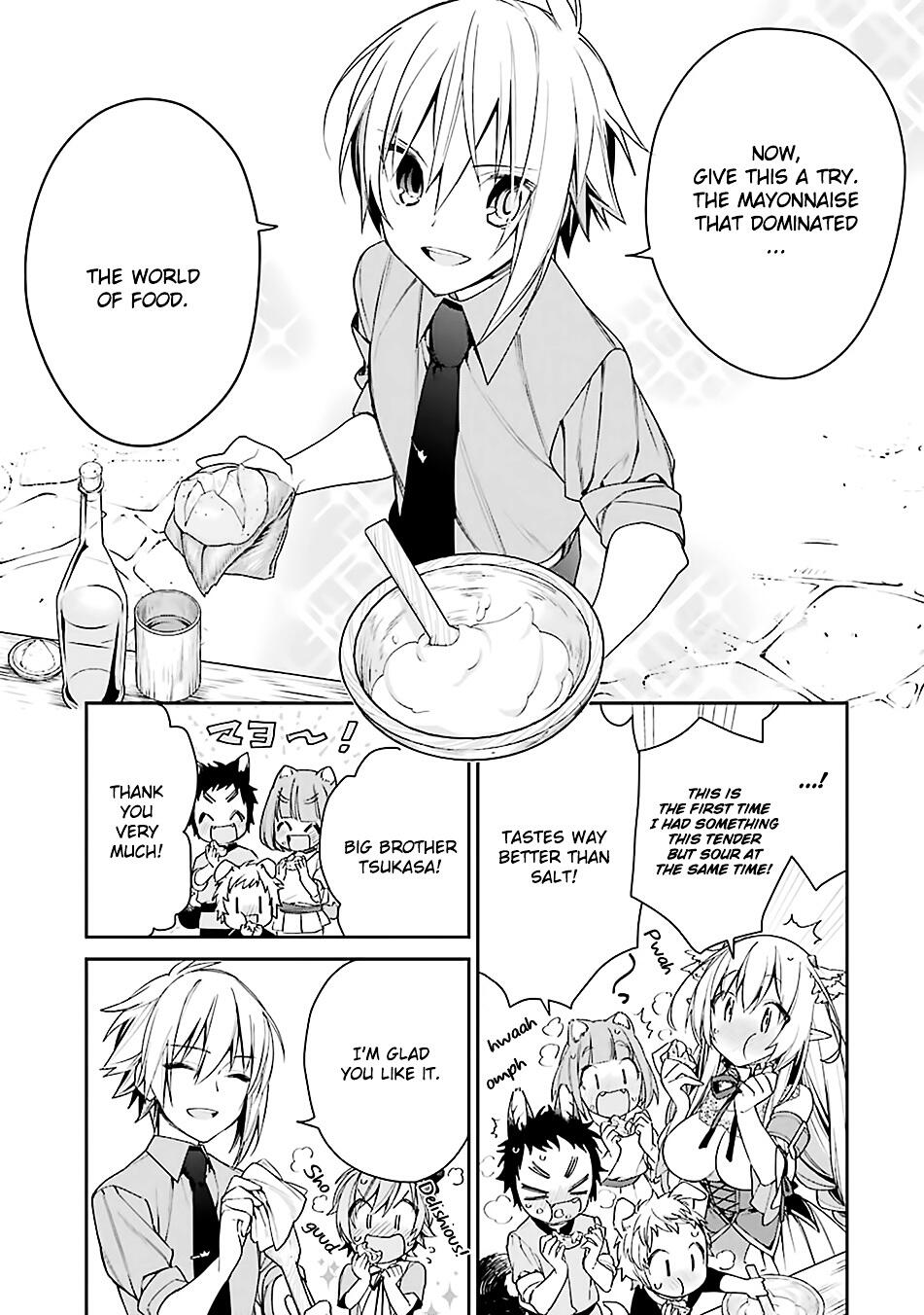 Read Choujin Koukousei-Tachi Wa Isekai Demo Yoyuu De Ikinuku You Desu!  Chapter 4 : A Little Uproar About Mayonnaise - Manganelo