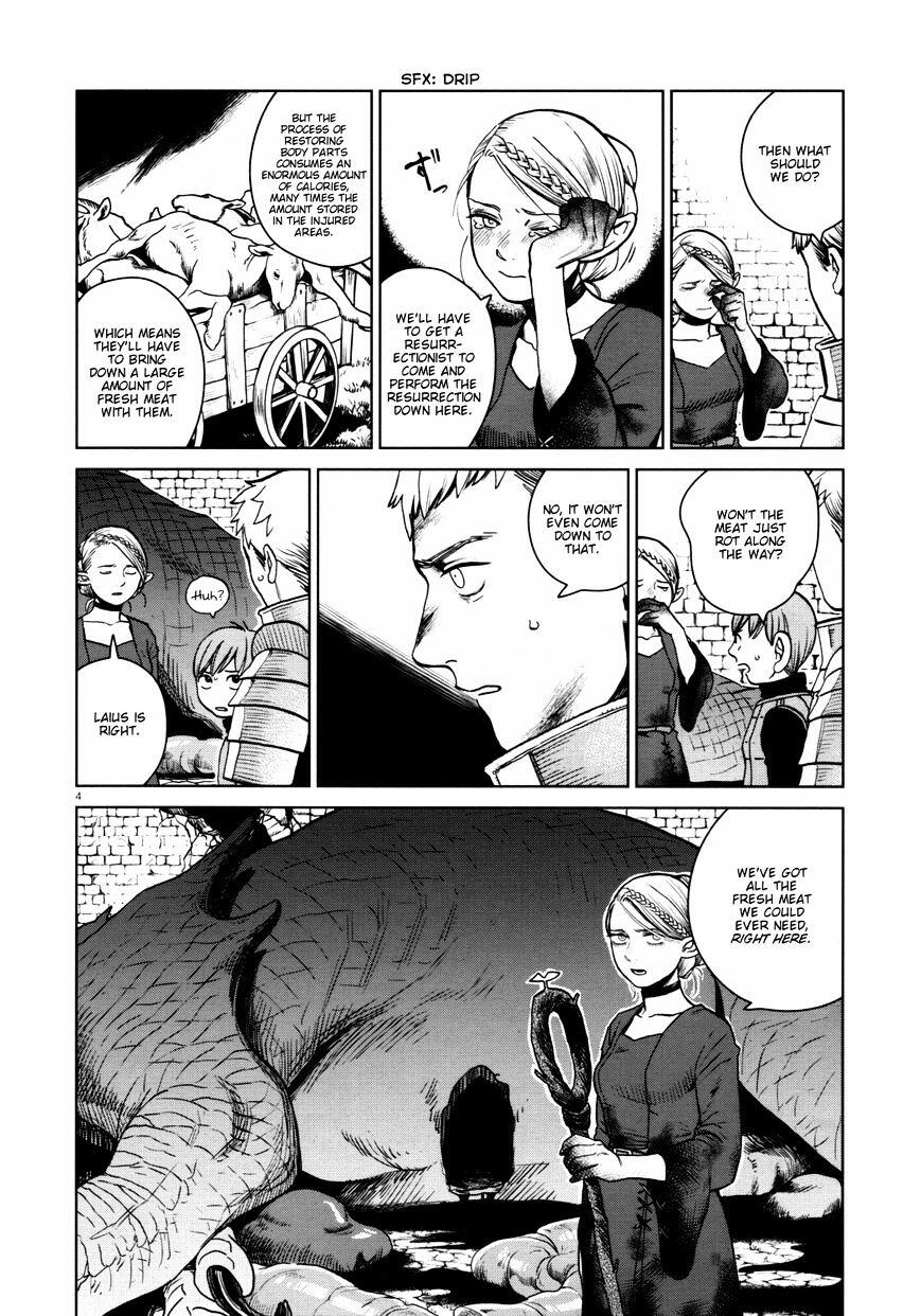 Dungeon Meshi Chapter 27 : Red Dragon V page 4 - Mangakakalot
