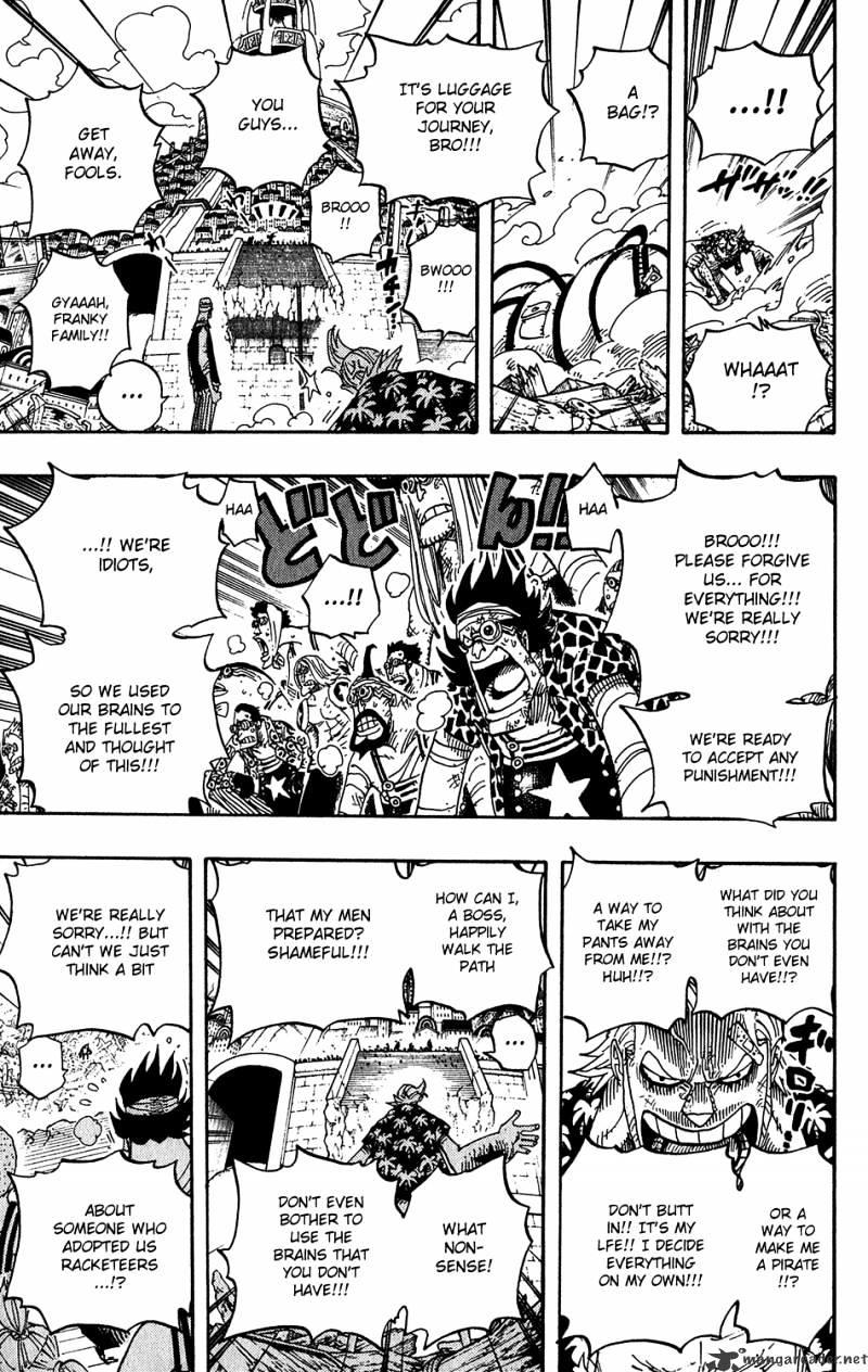 One Piece Chapter 437 : Naked But Great page 11 - Mangakakalot