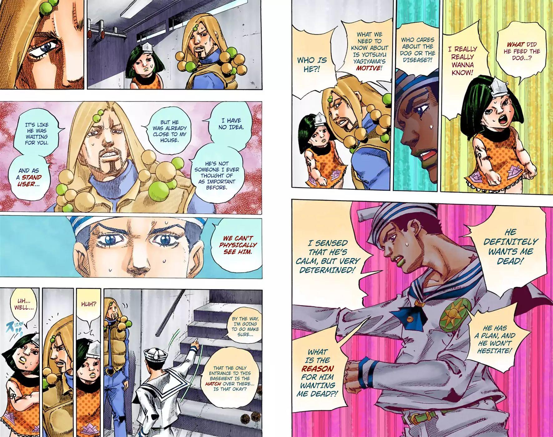 JoJo's Bizarre Adventure Part 8 JoJolion [Official Colored] Vol. 7 Ch. 30  King Nothing