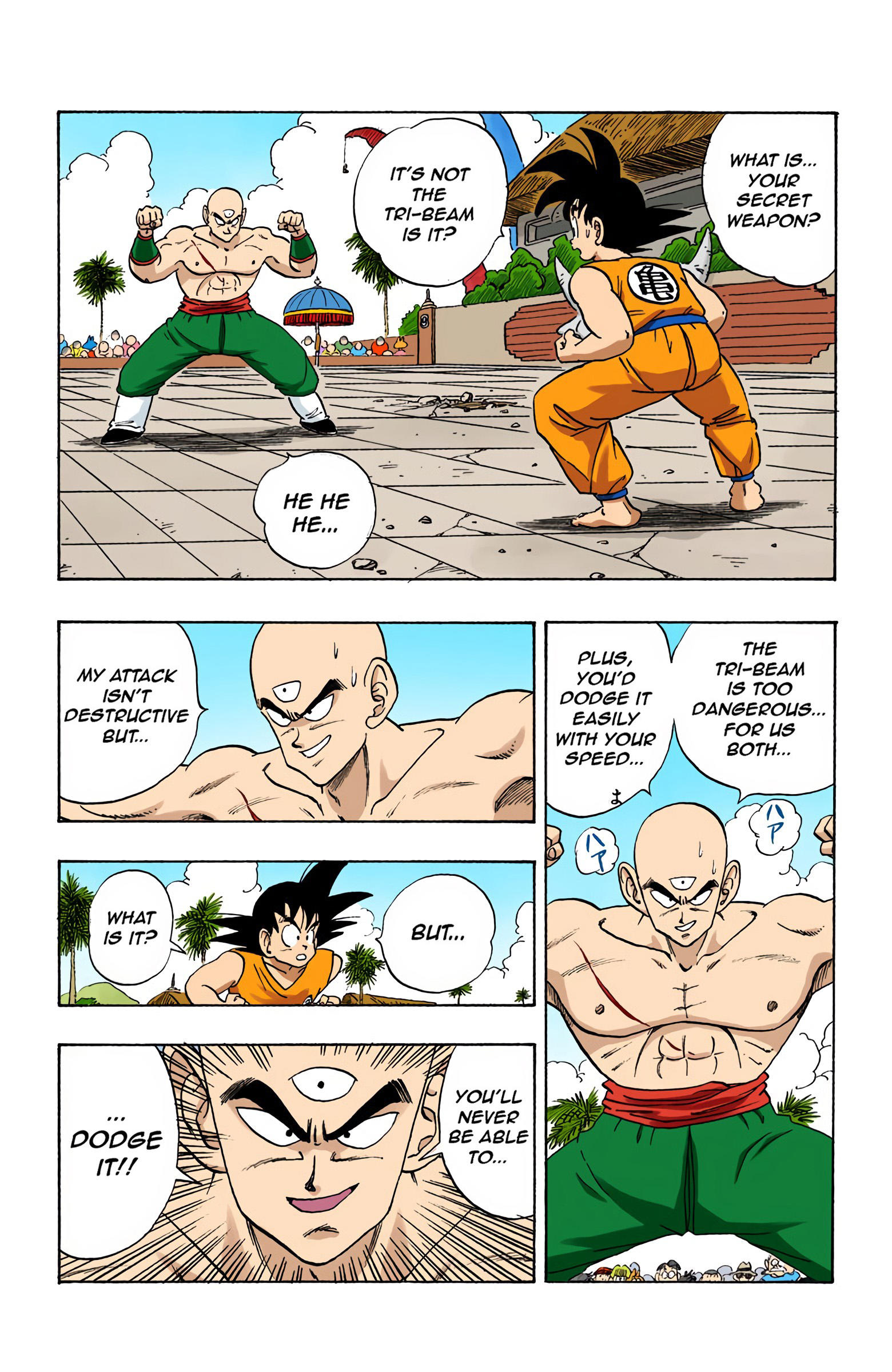 Dragon Ball - Full Color Edition Vol.15 Chapter 178: Tenshinhan's Secret Move! page 4 - Mangakakalot
