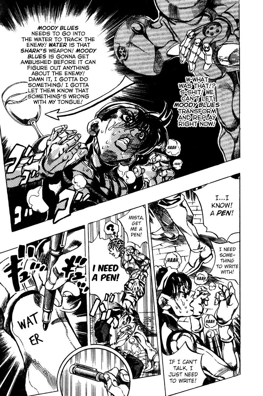 Jojo's Bizarre Adventure Vol.56 Chapter 526 : Clash And Taking Head - Part 2 page 13 - 