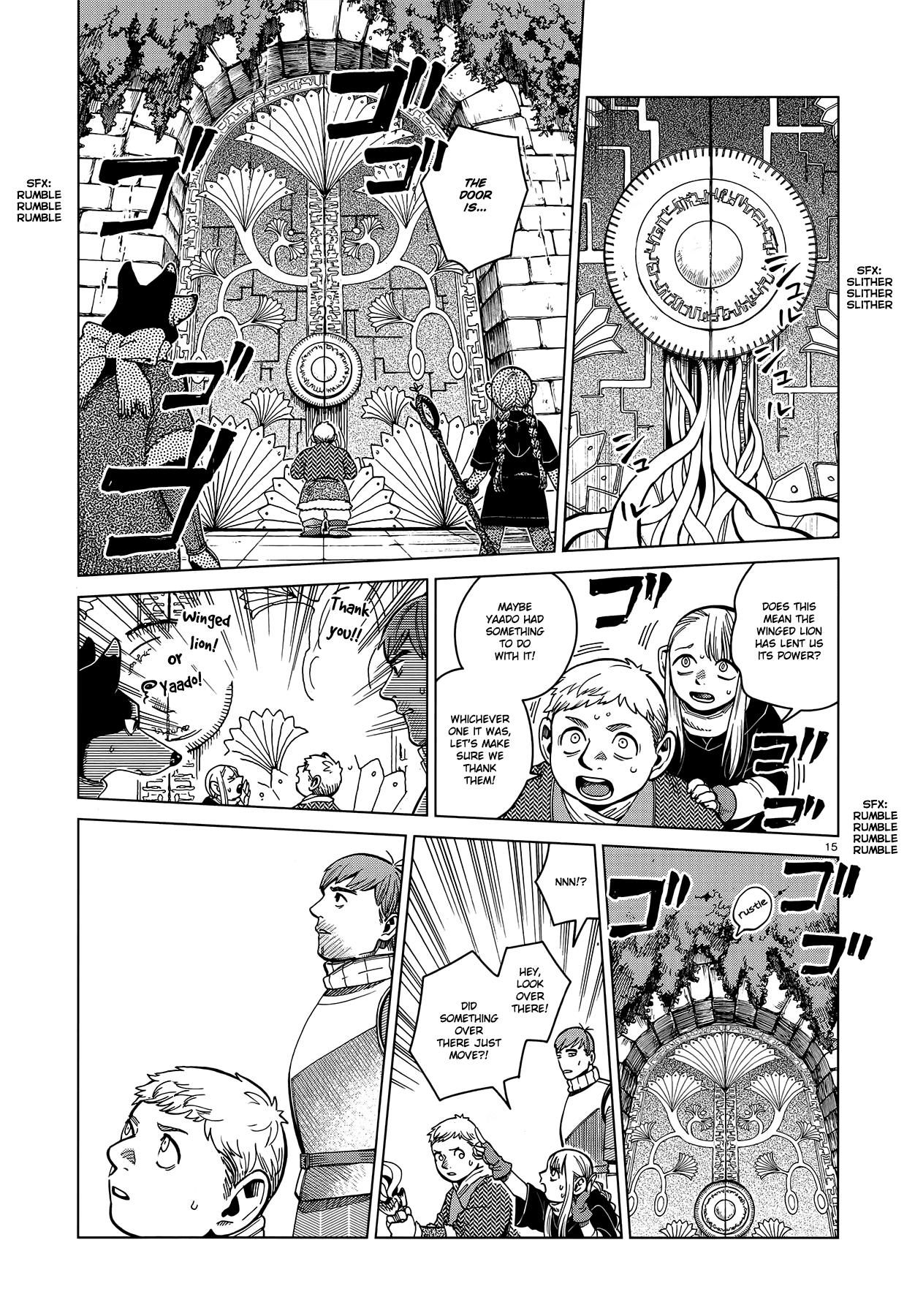 Dungeon Meshi Chapter 50: Dumplings page 15 - Mangakakalot