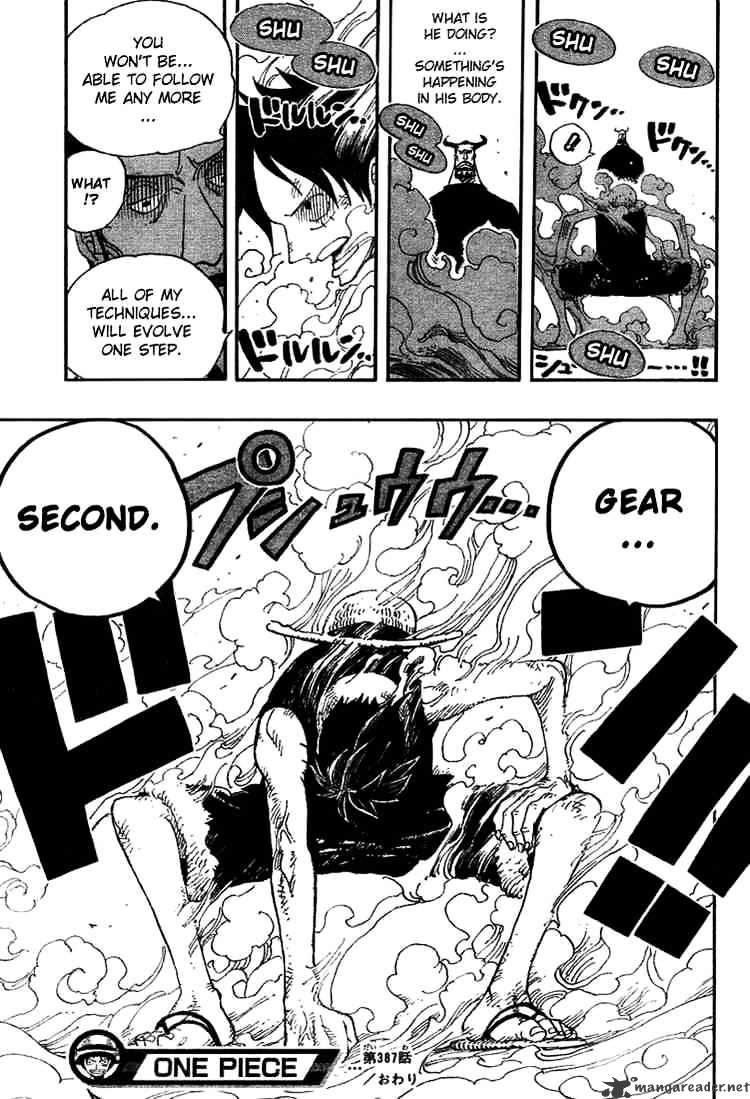 One Piece Chapter 387 : Gear page 17 - Mangakakalot