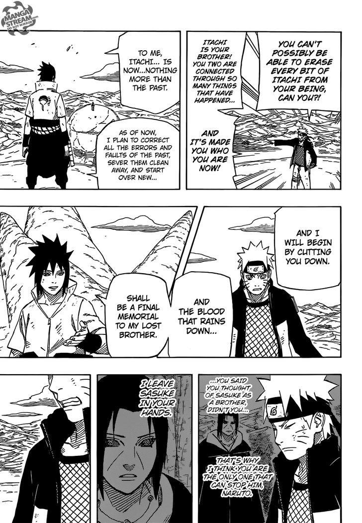 Vol.72 Chapter 694 – Naruto and Sasuke 1 | 9 page