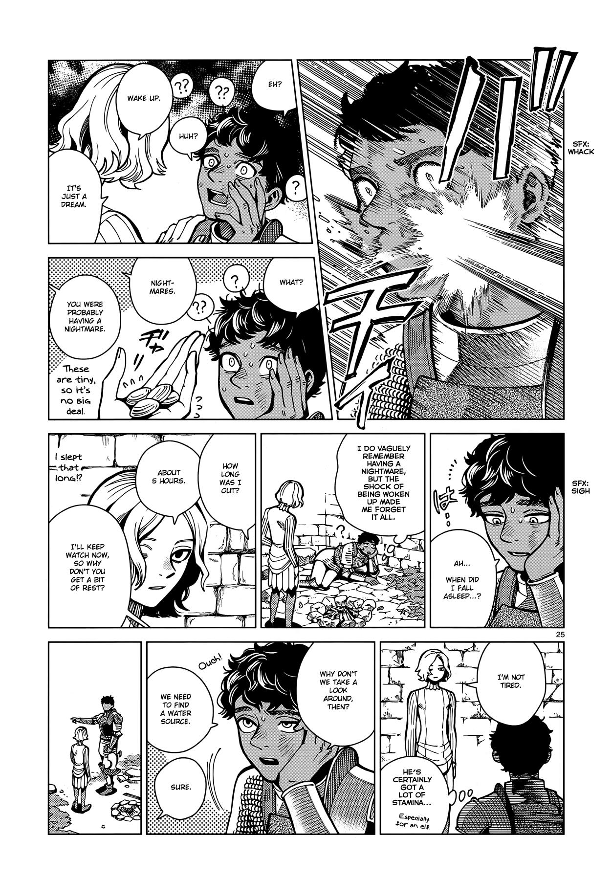 Dungeon Meshi Chapter 61: Roasted Walking Mushroom page 25 - Mangakakalot
