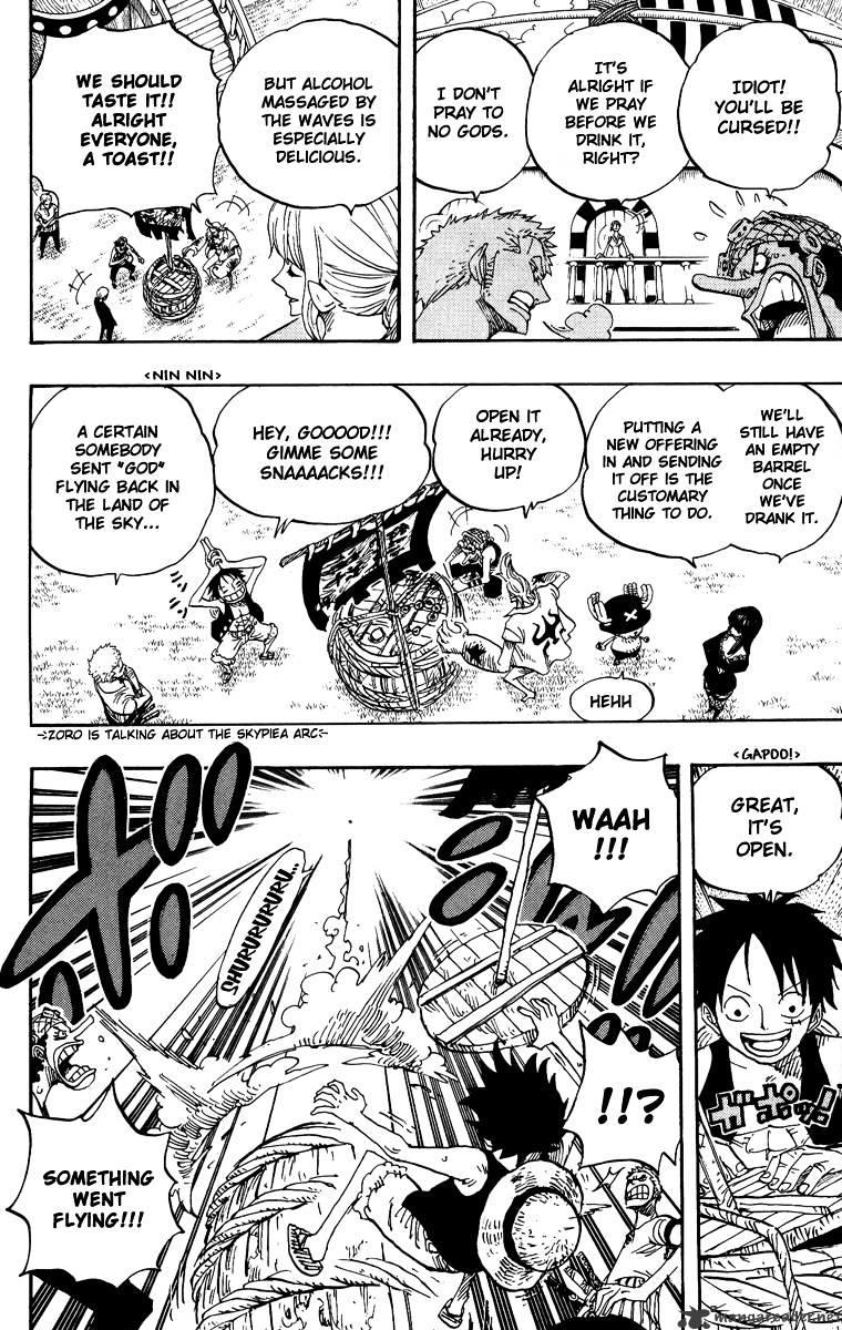 One Piece Chapter 442 : Adventure In The Demon Sea page 6 - Mangakakalot