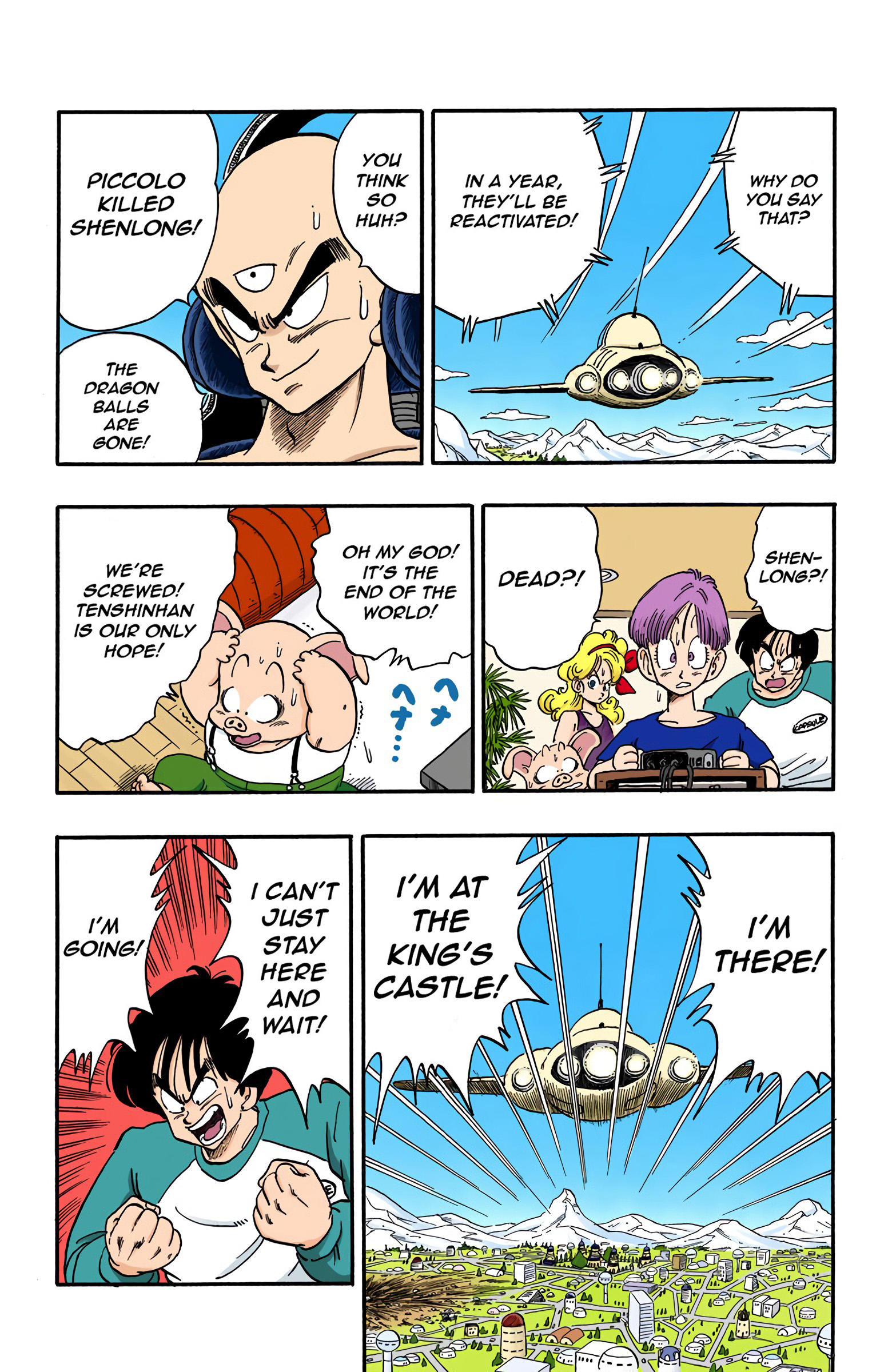 Dragon Ball - Full Color Edition Vol.13 Chapter 153: Tenshinhan's Decision!! page 6 - Mangakakalot