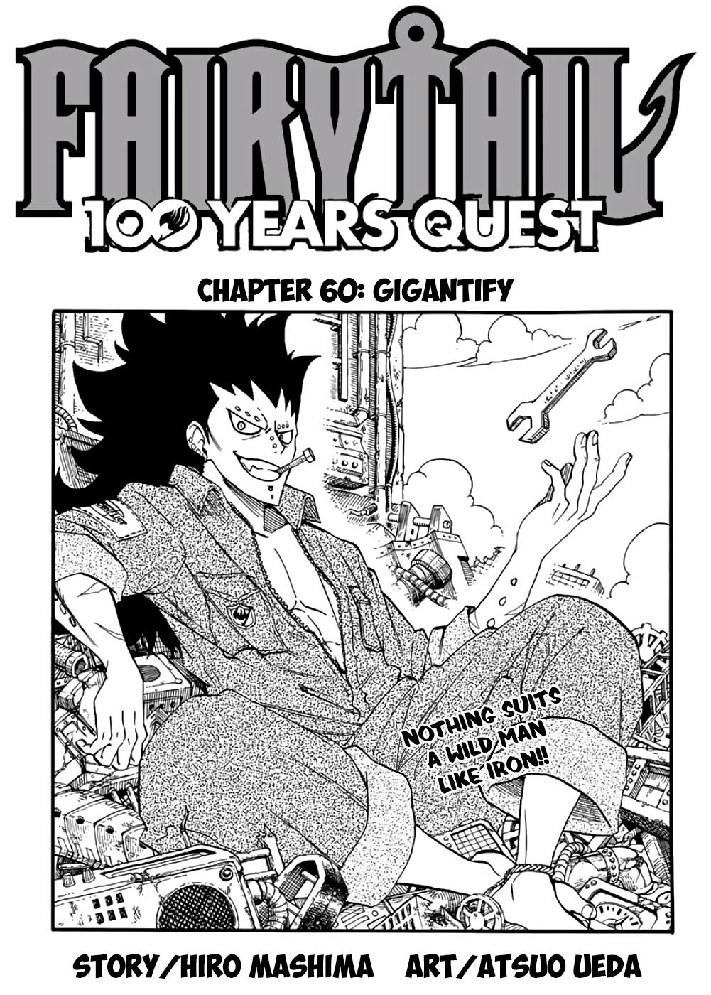 Read Fairy Tail 100 Years Quest Chapter 60 Manga Online For Free Kissmangas Com