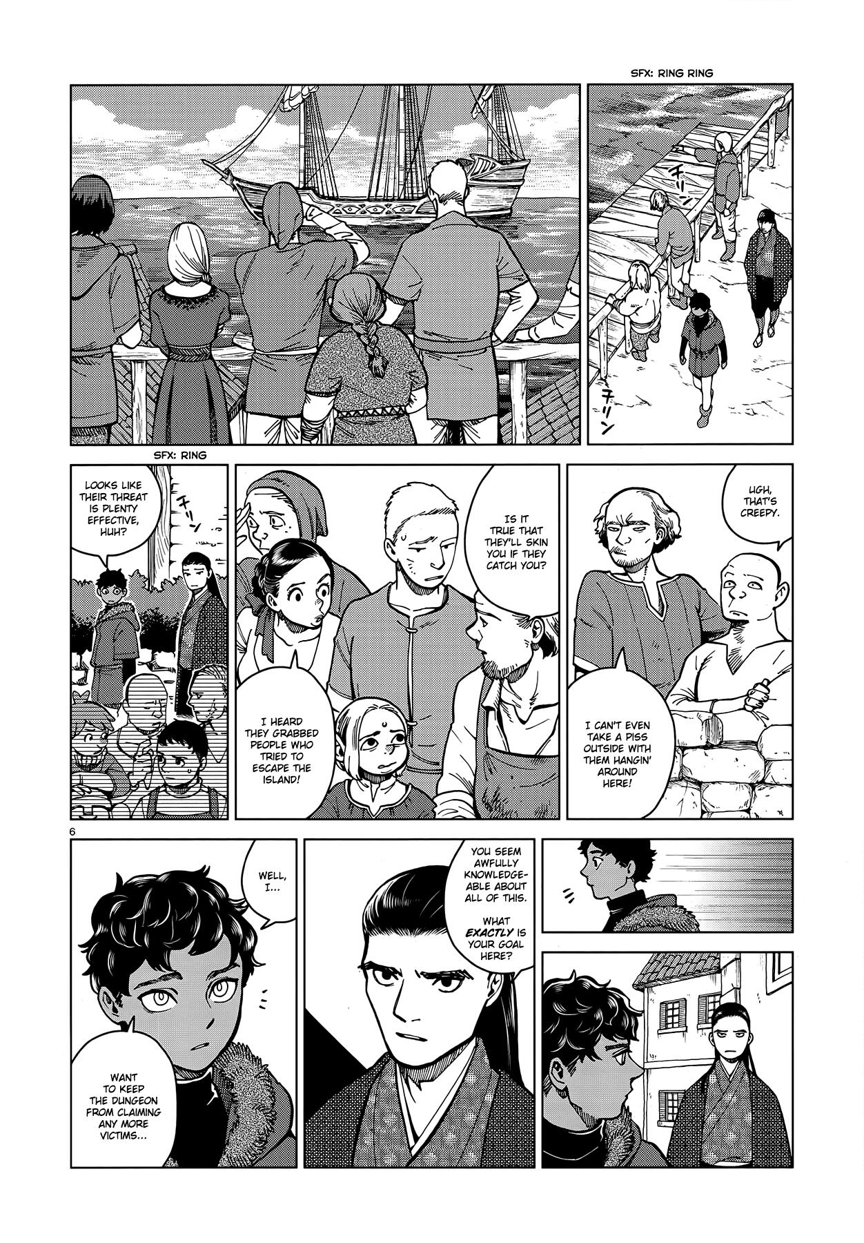 Dungeon Meshi Chapter 45: Egg page 6 - Mangakakalot