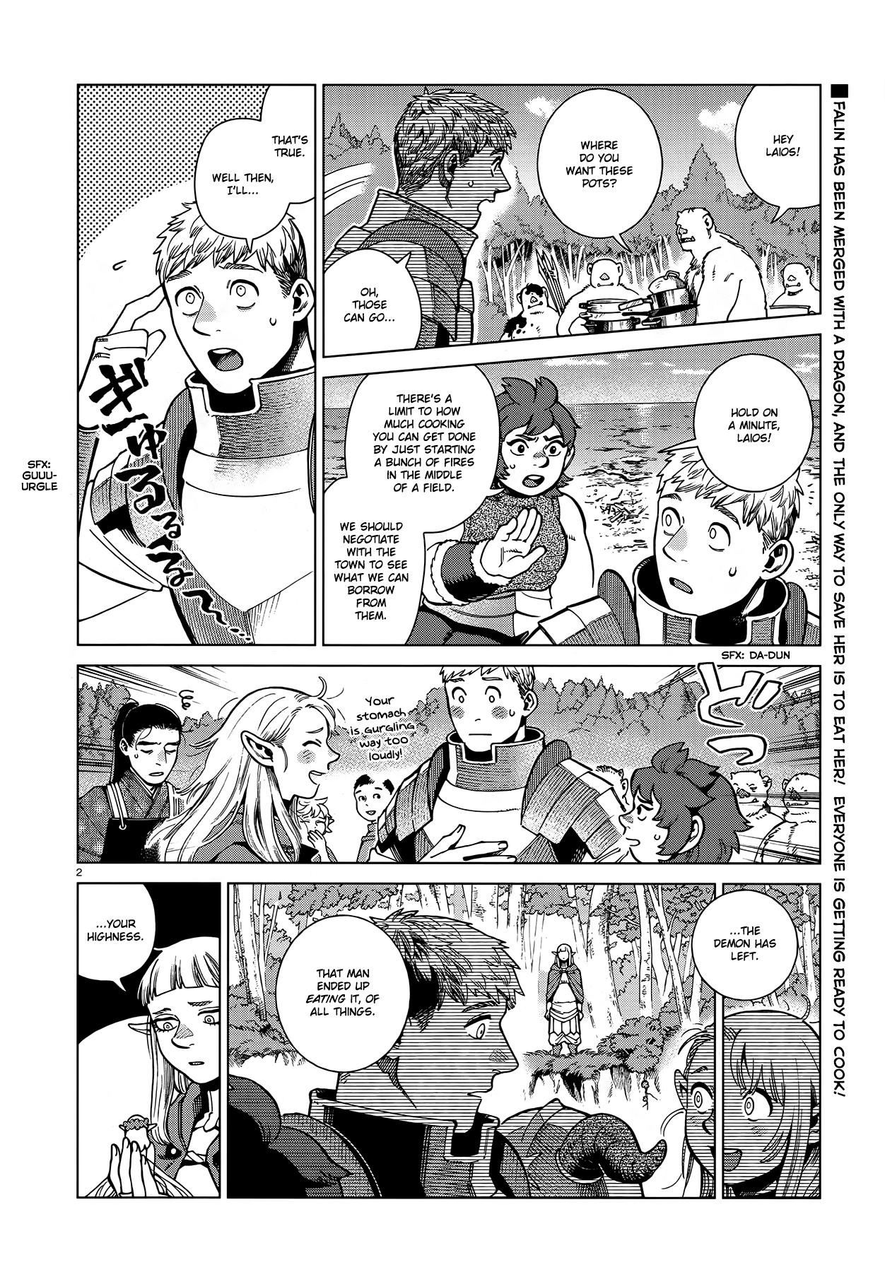 Dungeon Meshi Chapter 94: Falin Ii page 2 - Mangakakalot