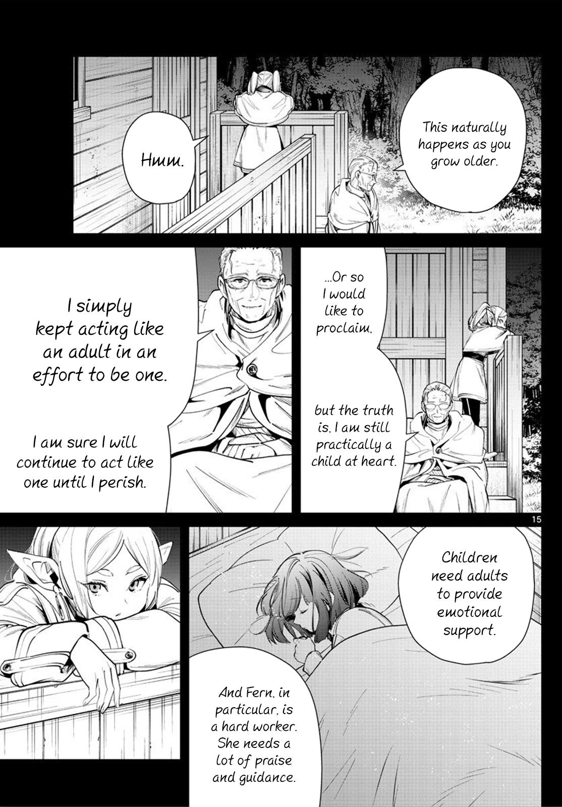 Sousou No Frieren Chapter 29: Ideal Adult page 15 - Mangakakalot