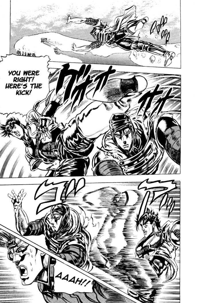 Jojo's Bizarre Adventure Vol.9 Chapter 86 : Rushing Toward The Cliff Of Death page 14 - 