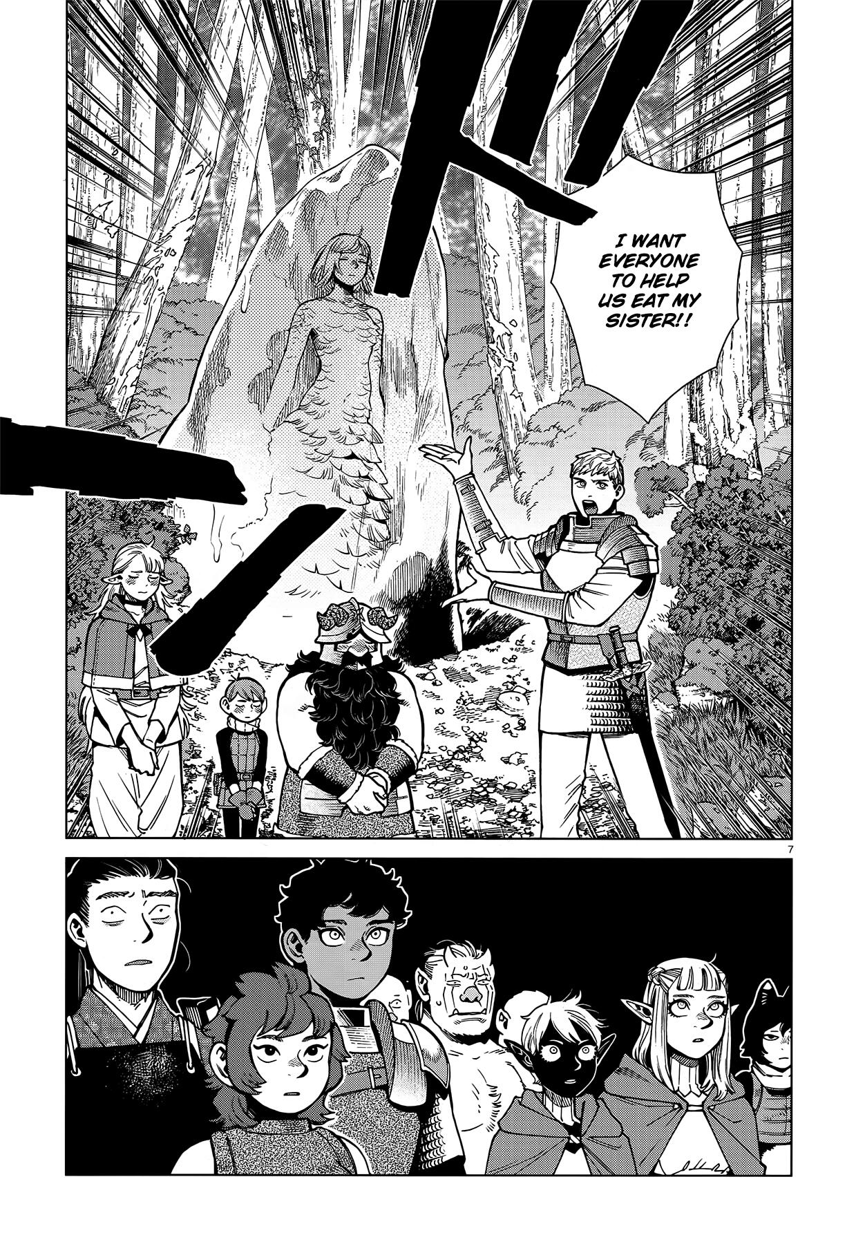 Dungeon Meshi Chapter 93: Falin I page 7 - Mangakakalot
