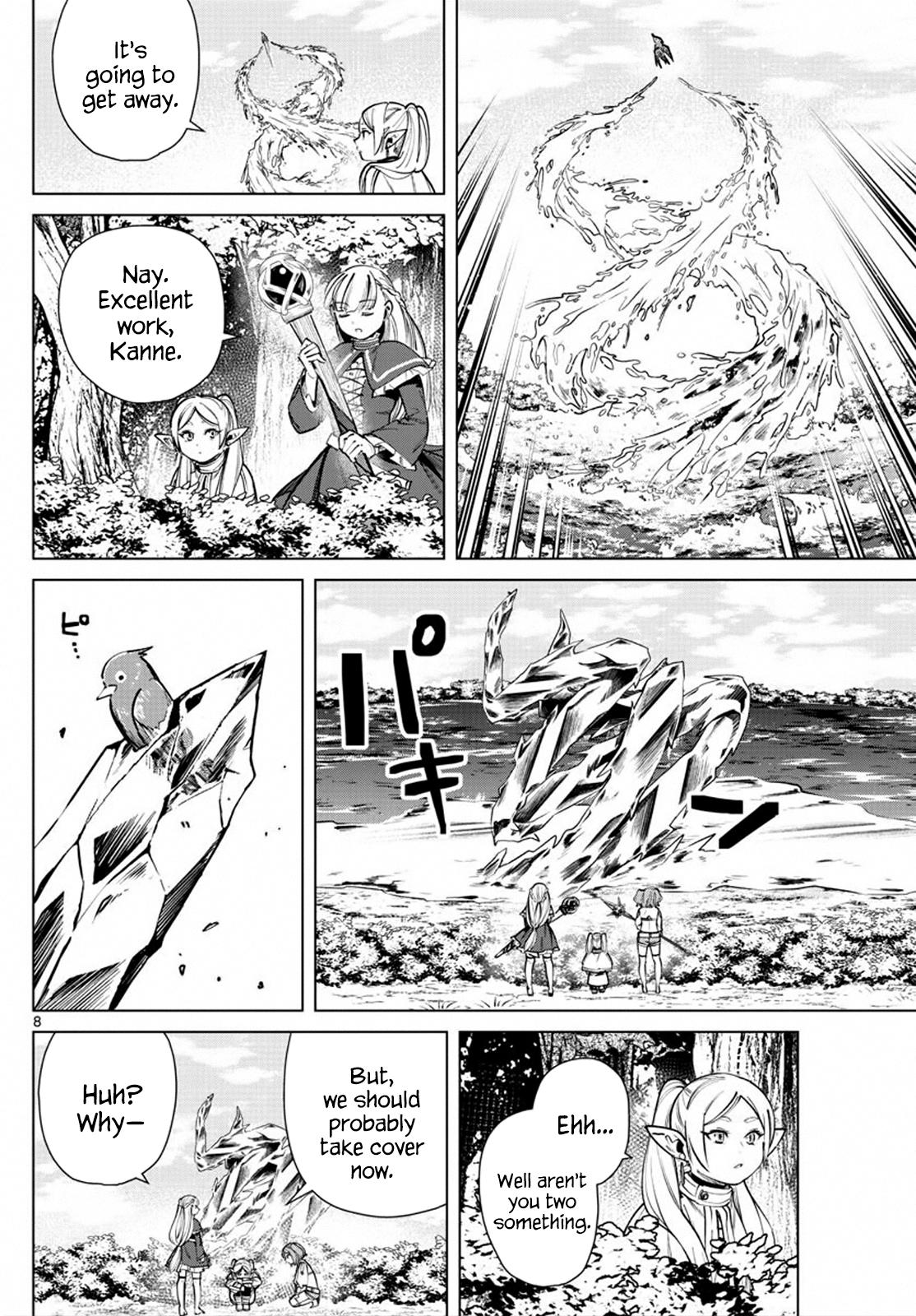 Sousou No Frieren Chapter 38: Meteoric Iron Bird, Stille page 8 - Mangakakalot