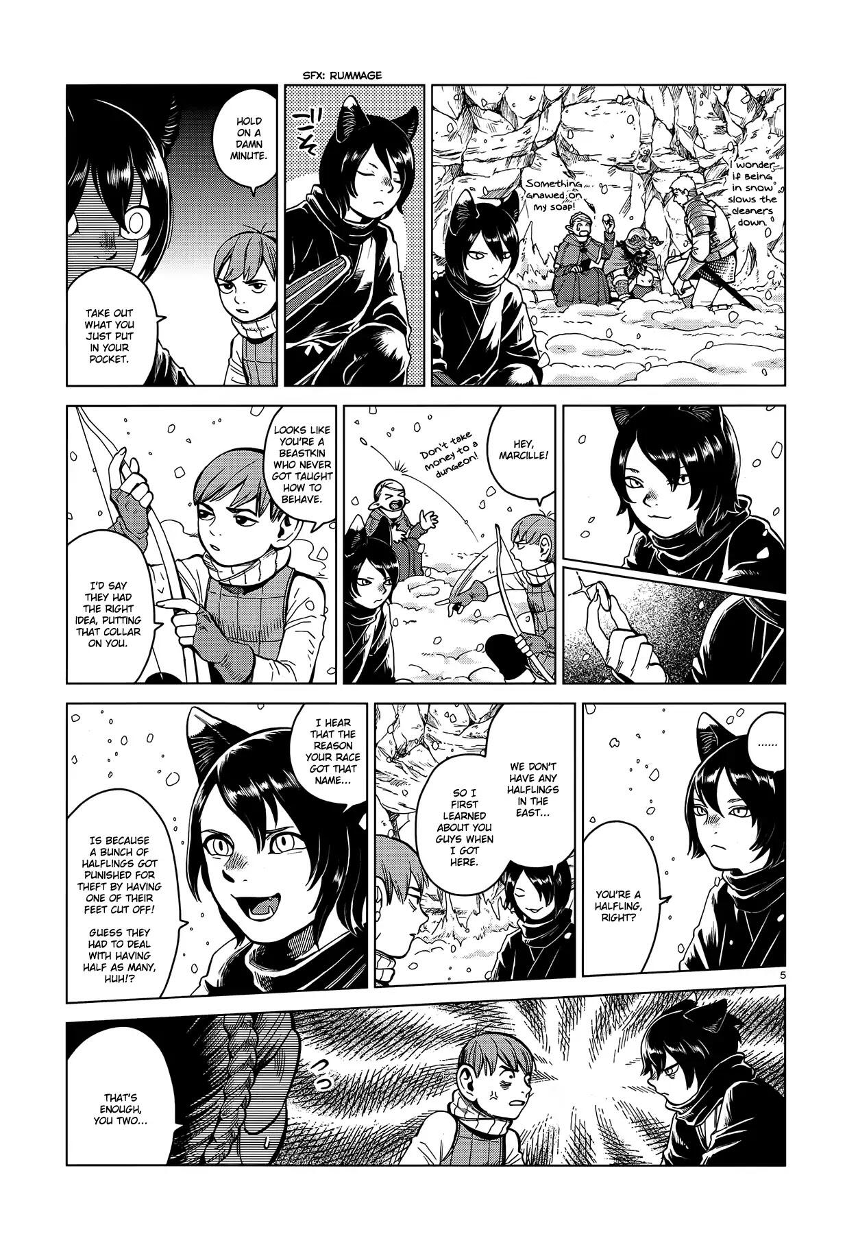 Dungeon Meshi Chapter 43: Ice Golem page 5 - Mangakakalot