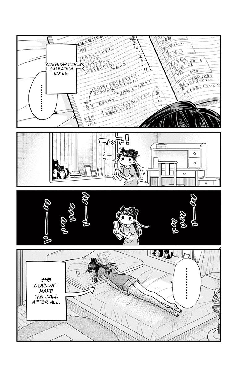 Komi-San Wa Komyushou Desu Vol.3 Chapter 37: Summer Vacation page 5 - Mangakakalot