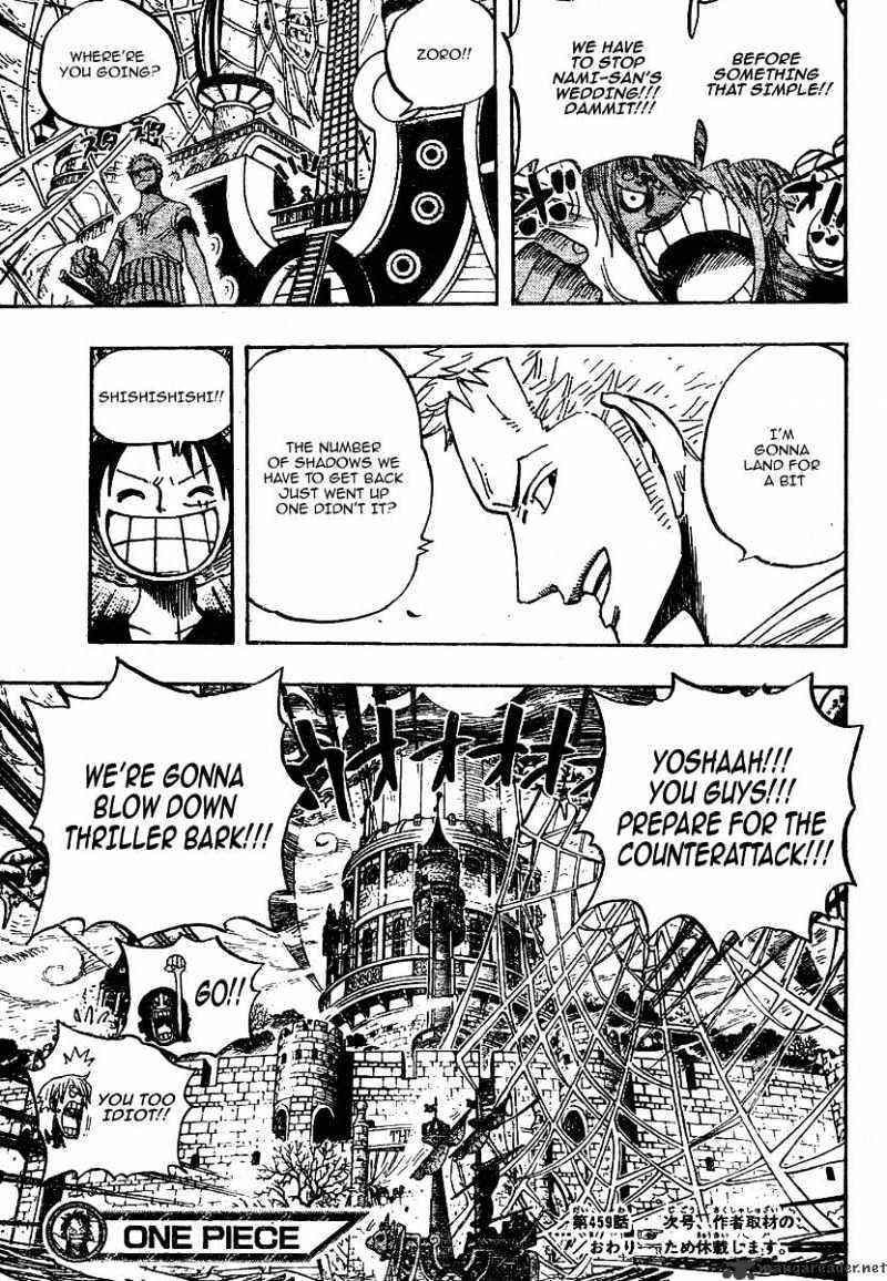 One Piece Chapter 459 : Can T Say I M Sorry We Ve Died page 19 - Mangakakalot