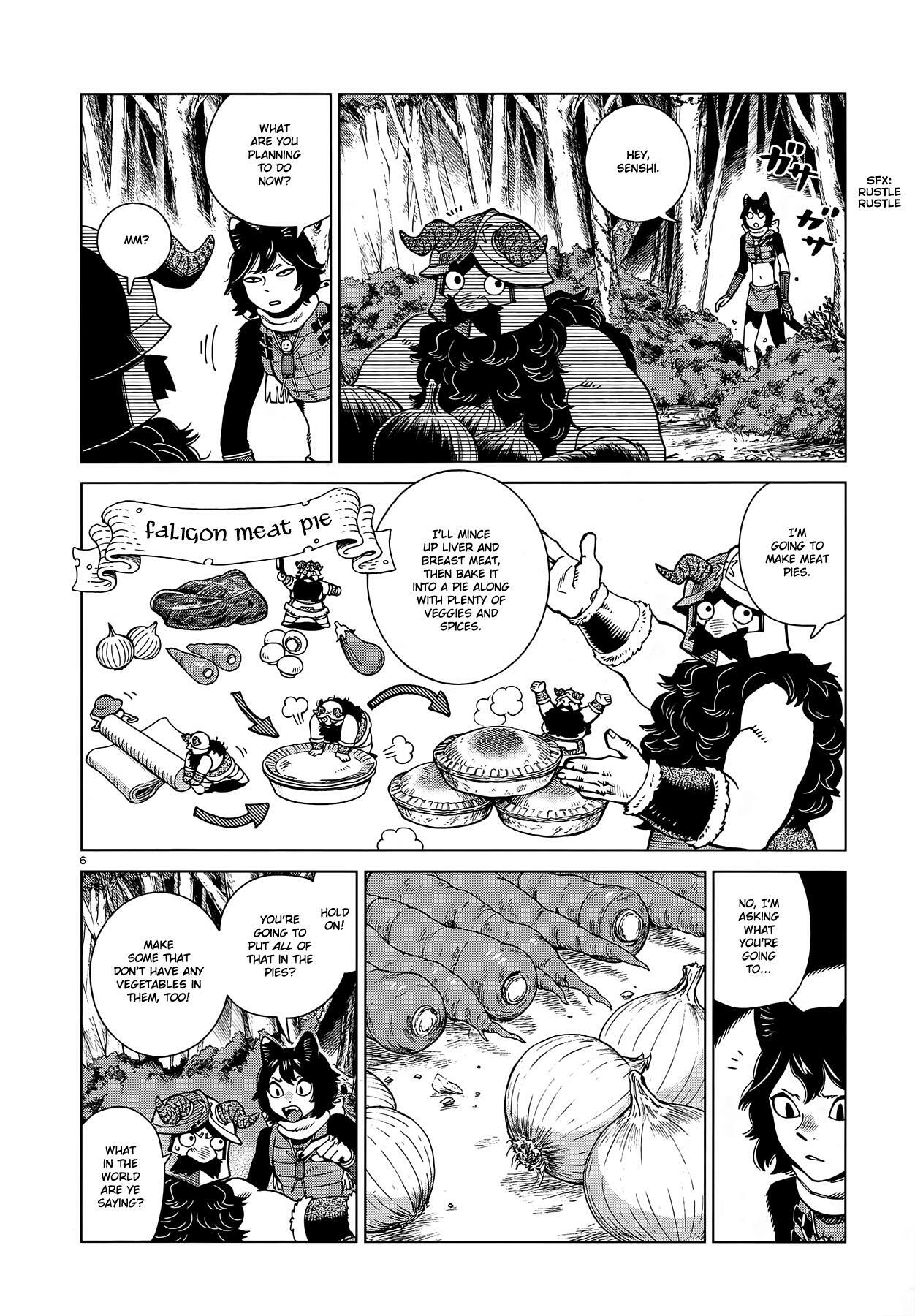 Dungeon Meshi Chapter 95: Falin Iii page 6 - Mangakakalot