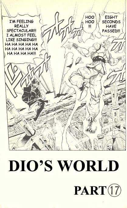 Jojo's Bizarre Adventure Vol.28 Chapter 263 : Dio's World Pt.17 page 1 - 