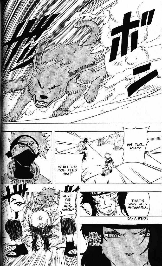 Vol.9 Chapter 76 – Kiba Turns the Tables!! Naruto Turns the Tables?!! | 4 page