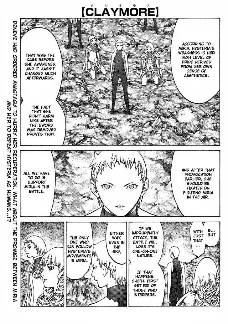 Read Claymore Vol.22 Chapter 124 : The Warrior's Wings on Mangakakalot