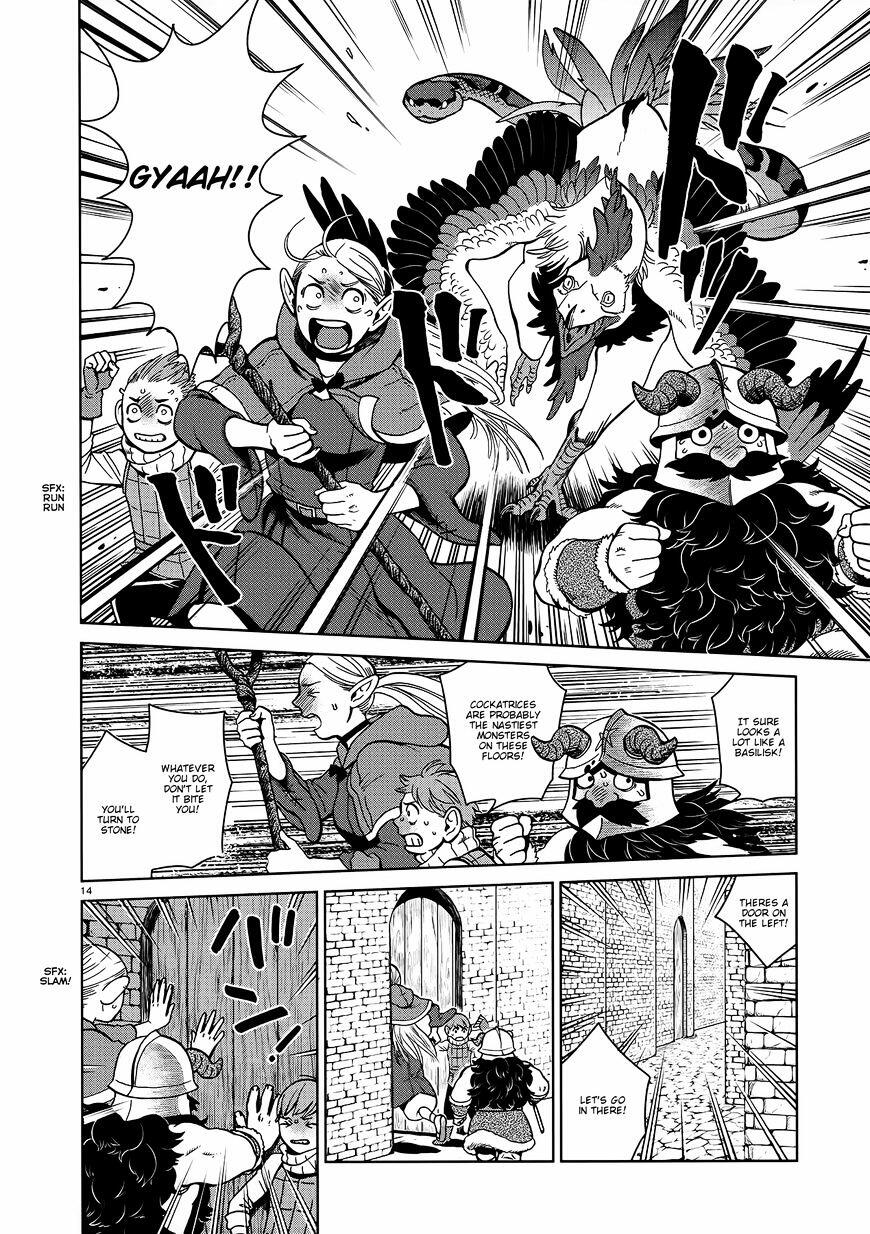 Dungeon Meshi Chapter 34 : Cockatrice page 14 - Mangakakalot